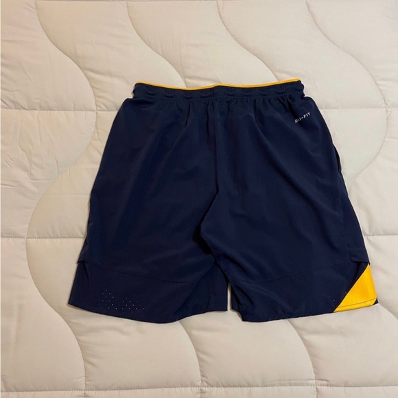 WVU Nike Dri-Fit Shorts - Picture 2 of 3